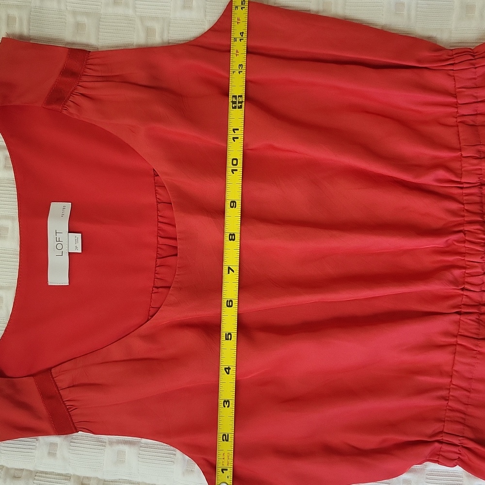 Loft Dress (2P), red-orange! - Picture 7 of 9